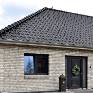 caramida klinker Wiesmoor gri deschis multicolor pentru fatade moderne