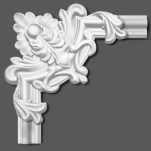Chenar decorativ Manavi din poliuretan B10-2 - 22x22x1.6 cm