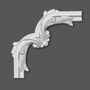 Chenar decorativ Manavi din poliuretan B17-3 - 29.6x29.6x1.7 cm