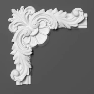 Chenar decorativ Manavi din poliuretan B19-3 - 26.8x26.8x3 cm