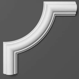 Chenar decorativ Manavi din poliuretan B22-1 - 15.4x15.4x1.6 cm
