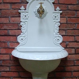 chiuveta gradina fonta alba 43 cm