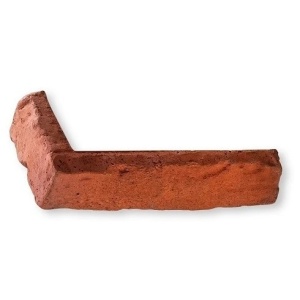 Coltar caramida aparenta Milan Corner, Natural, 265x40x15 mm