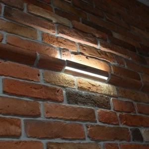 Cornisa decorativa cu spatiu pentru banda LED, Natural, 260x60x50 mm