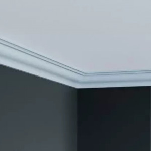 Cornisa decorativa Manavi P824 din poliuretan 4x4x200 cm