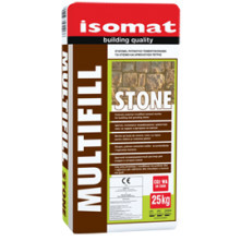 Isomat MULTIFILL STONE - mortar de ciment color, pentru zidire si rostuire
