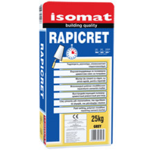 Isomat RAPICRET - mortar pe baza de ciment, cu priza rapida, pentru reparatii