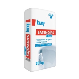 Knauf Satengips 20 kg - Glet Ultrafin de Ipsos pentru Finisare