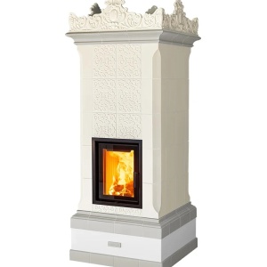Madame - Soba pe lemne cu acumulare, din maiolica - 8,3 kW MM 008