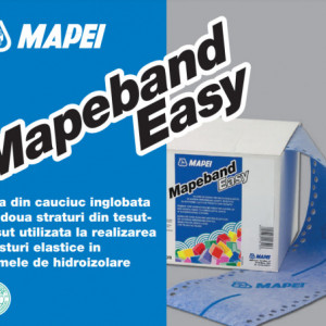 Mapeband Easy - Banda din cauciuc inglobata intre doua straturi din tesut-netesut