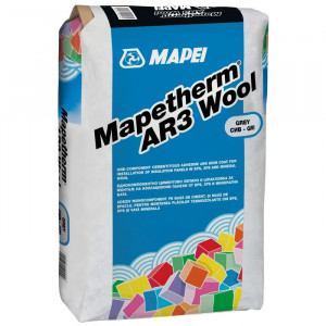 Mapetherm AR 3 Wool - Adeziv si masa de spaclu pentru polistiren si vata bazaltica