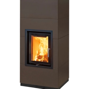 Mini - Soba pe lemne cu acumulare, din maiolica - 8,2 kW MN 011