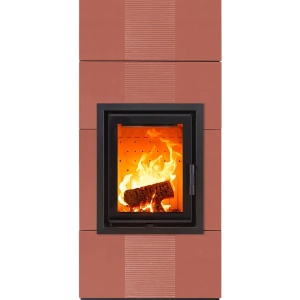 Mini - Soba pe lemne cu acumulare, din maiolica - 8,2 kW MN 027