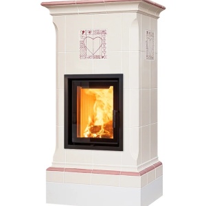 Nobile 4 Levels - Soba pe lemne cu acumulare, din maiolica - 8,2 kW NB 008