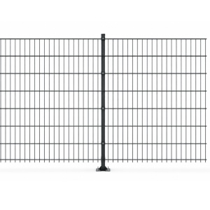 Panou gard DUOS 2D zincat 1,03 x 2,50 m, fir 5/6 mm, 46 bare verticale, antracit