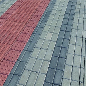 Pavaj Tactil Linea Rosu 20x20x6 cm produs