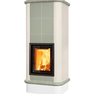 Quadra 5 Levels - Soba pe lemne cu acumulare, din maiolica - 8,2 kW QC 017
