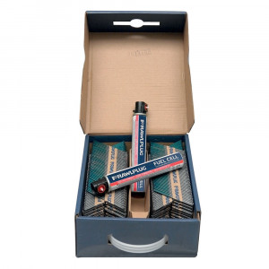 RawlPlug R-DRG-V - set cuie profilate si galvanizate pentru acoperis si fixari de lemn pe lemn, cutie