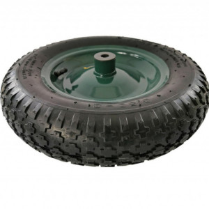 Roata roaba 14" x 3.5 - 8, ax D14 x 100 mm, bucsa otel