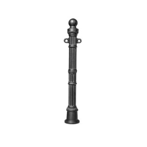 Stalp fonta cu prinderi lant, 950 mm, baza 14 cm, tip GII