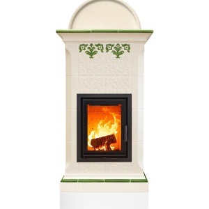 Vetta 4 Levels - Soba pe lemne cu acumulare, din maiolica - 8,2 kW VT 003