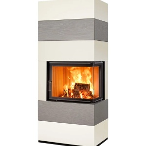 Vision - Soba pe lemne cu acumulare, din maiolica - 8,4 kW VS 019