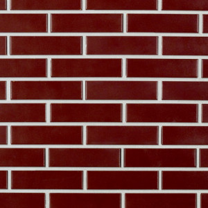 ANDROMEDA - caramida cu goluri, rubiniu, 250x120x65cm