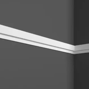Brau decorativ Manavi din polimer rigid B23 - 3.8x1.2x200 cm