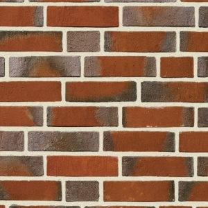 Caramida Aparenta Rysum, rosu maro multicolor, NF (240x71x14 mm) rost crem