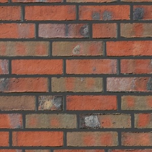 Caramida Aparenta Wiesmoor, rosu albastrui multicolor, NF (240x71x14 mm) rost antracit