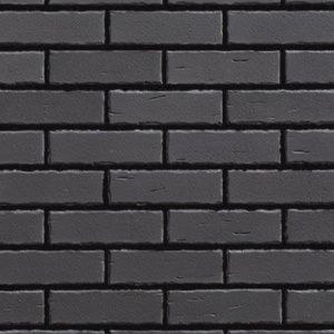 Caramida Klinker Aarhus, antracit, structurata, NF (240x115x71 mm) rost negru