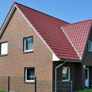 caramida klinker Greetsiel multicolor structurata pentru fatade rustice