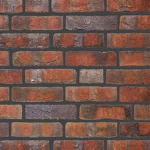 Caramida Klinker Wasserstrich, multicolor fumuriu, NF (240x115x71 mm) rost antracit