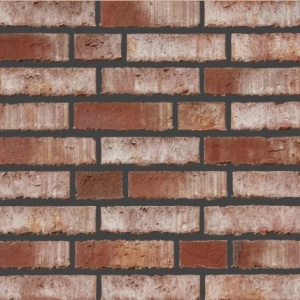 Caramida Klinker Wiesmoor, rosu nisipiu multicolor, NF rost antracit