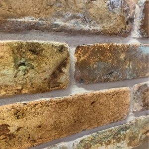 Coltar caramida aparenta Old Brick Corner, Rusted Gold, 270x65x15 mm