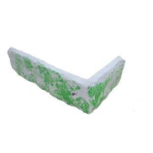 Coltar caramida aparenta Pastel Corner, Green Whitened, 265x65x15 mm