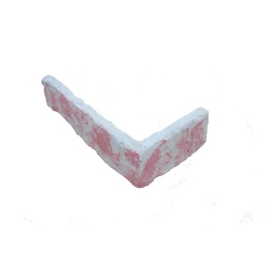 Coltar caramida aparenta Pastel Corner, Pink Whitened, 265x65x15 mm