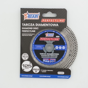 disc diamantat Perfect Line Star 125 mm pentru granit
