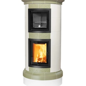 Gala - Soba pe lemne cu acumulare si cuptor, din maiolica - 8,6 kW GL 006