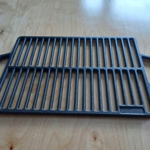 gratar grill dreptunghiular din fonta