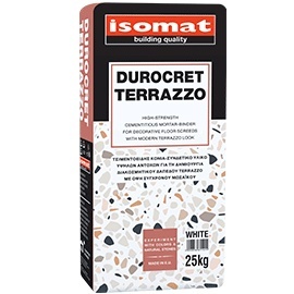 Isomat DUROCRET-TERRAZZO - mortar pentru sape decorative