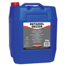 Isomat RETADOL DECOR - aditiv lichid care intarzie priza suprafetelor de beton, albastru deschis