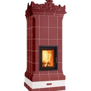 Madame - Soba pe lemne cu acumulare, din maiolica - 8,3 kW MM 005