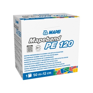 Mapeband PE 120 - Banda Elastica PVC pentru Etansare Rosturi si Imbinari