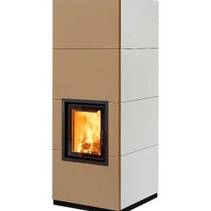 Maxi - Soba pe lemne cu acumulare, din maiolica - 8,3 kW MX 024