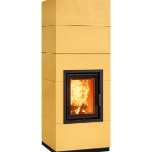 Medium - Soba pe lemne cu acumulare, din maiolica - 8,2 kW MD 026