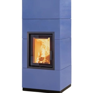 Mini - Soba pe lemne cu acumulare, din maiolica - 8,2 kW MN 045