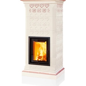 Nobile 5 Levels - Soba pe lemne cu acumulare, din maiolica - 8,2 kW NC 016