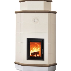 Olimpia 6 Levels - Soba pe lemne cu acumulare, din maiolica - 8,2 kW OS 001