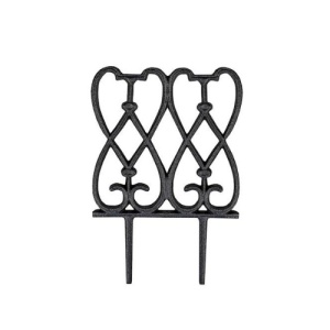 ornament gradina vopsit pulbere negru